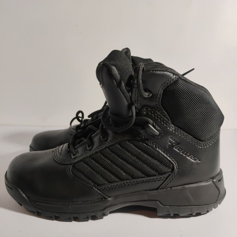 BATES Women's E03560 TACTICAL SPORT 2 MID BOOTS BLACK Size 8 Biker Boots New